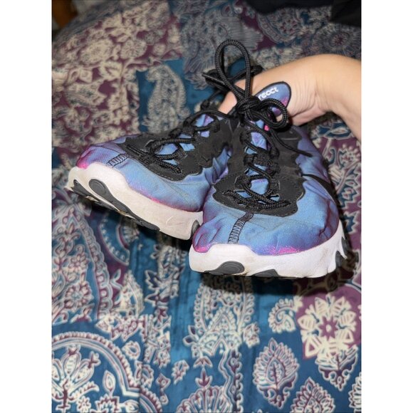 Nike React Element 55 PRM "Sunset" Black Purple White BQ9241-002 Men's 10 - Picture 12 of 12